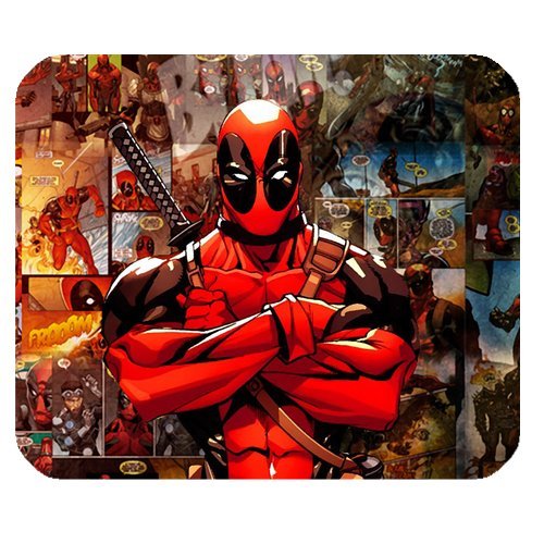 leonardcustom-Personalisierte-Rechteck-rutschfeste-Gummi-Mauspad-Gaming-Maus-PadBadvorleger-Marvel-Superheld-Deadpool--lcmpv152