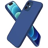 ORNARTO Custodia Compatibile con iPhone 12 Cover Sottile 6,1, iPhone 12 PRO Cover Silicone Liquido Protezione Completa in Gom