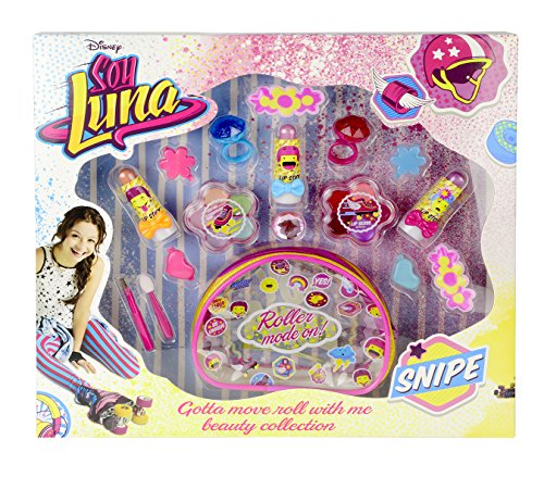 Markwins Beauty-Case con Beauty Set (Lipgloss, Rossetto, Ombretto & gioielli) per gli appassionati di Disney' s Soy Luna