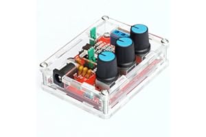 KKnoon XR2206 High Precision Function Signal Generator DIY Kit Sine/Triangle/Square Output 1Hz-1MHz Adjustable Frequency Amplitude
