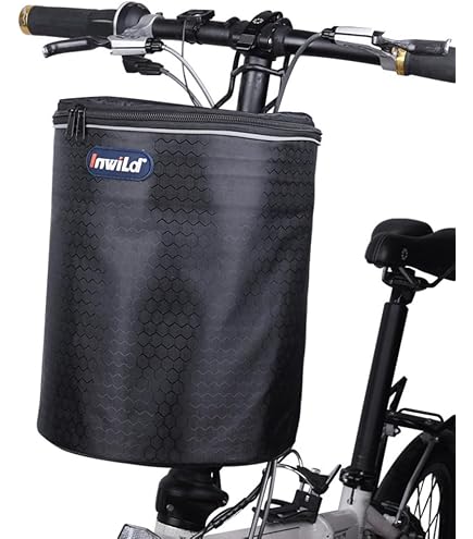 Sac Panier étanche Pour Guidon Vélo/trottinette électrique - Réfléchissant, Grande Capacité, Fixations Solides