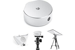 XLTTYWL Starlink 2024 Mini adattatore treppide in alluminio, filettatura 1/4"-20, compatibile treppiedi standard