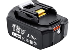 AKKOPOWER 18V Battery for BL1850 Battery 5000mAh Replacement Battery for BL1860B BL1855 BL1840 BL1830 LXT-400 BL1820B BL1815 BL1850 Battery 5.0Ah