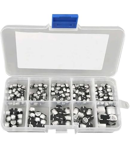 Elko Kondensator 20x radial 10µF 25V | SMD Elektrolytkondensator bis zu 85°C | 10uF Electrolytic Capacitor from Elna