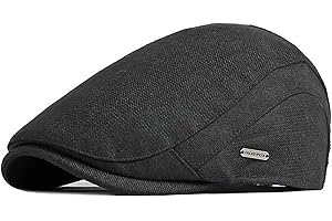 JAOAJ Boinas Hombre Gorras Plana Moda Gorra Irlandesa Beret Cap Gorra de Vendedor de Periódicos Ajustable Cabbie Sombrero de conducción Newsboy Flat Cap