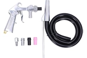 OUMEFAR Sabbiatrice Kit Sabbiatura Sabbiatrice Sabbiatrice Pistola a Spruzzo Set di Attrezzi Pistola Sabbiatrice con Ugello per la Lucidatura