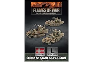 Flames of War: Late War: German: SdKfz 7/1 Quad AA Platoon (GBX159)