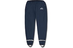 normani Regenhose für Jungen und Mädchen - Wasserdicht, Winddicht & Atmungsaktiv - Unisex ungefütterte Überziehhose