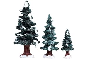 LEMAX Christmas Evergreen Tree Set of 3 cod. 84407