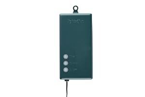 Lights4fun Outdoor Green Battery Box Type D with Timer 8 Lighting Functions Essential Range