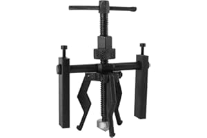 Fydun Estrattore per cuscinetti pilota a 3 griffe Auto, Estrattore ingranaggio estrattore cuscinetto interno, Estrattore ingranaggio cuscinetto interno reversibile per moto e auto