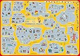 mindmemo Lernposter - Los primeros pasos - Spanisch für Einsteiger - Vokabeln lernen mit Bildern - geniale Lernhilfe - DinA2 PremiumEdition by 
