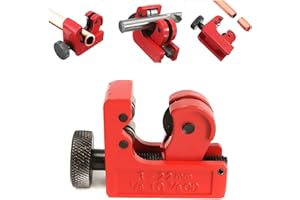 Mini Rohrschneider, SECARIER Ø 3-22 mm Rohrabschneider Kupferrohrschneider Schneidwerkzeuge für Schneiden von Rohren aus Kupfer, Messing, PVC Aluminium, Kunststoff