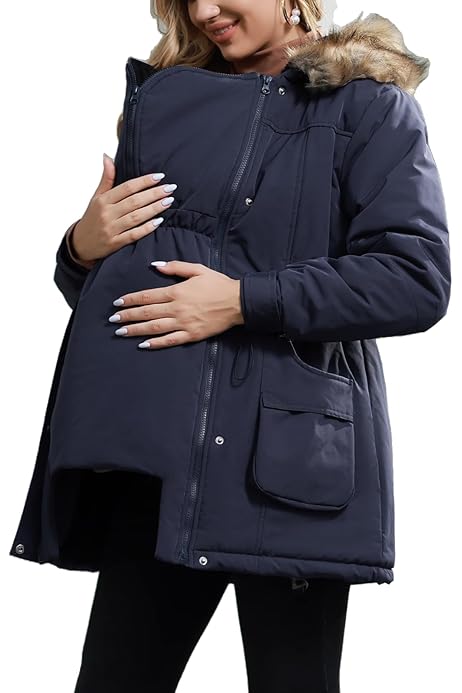 Giacca 3 In 1 Mamma E Bambino - Cappotto Invernale Con Inserti Rimovibili - Foto 14