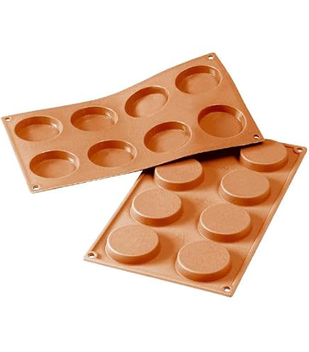 Silikomart Silikonform Für Tartelettes – 15 Mulden, Antihaftbeschichtet