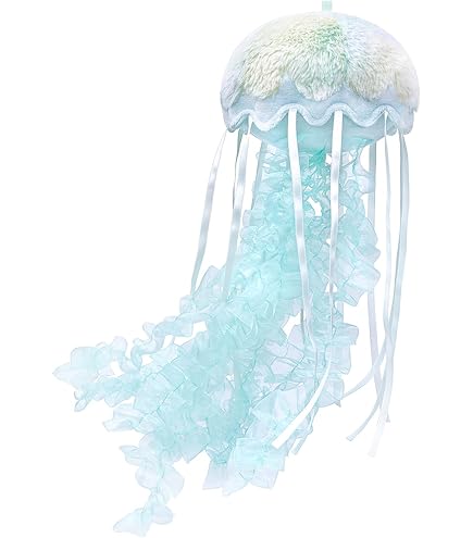 Peluche Medusa Morbido - Animali Marini, Portachiavi, Per Bambini E Adulti, Regalo Carino
