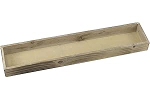 ‎DARO DEKO DARO DEKO Holz Tablett Natur länglich 1 Stück - M - 54 x 15cm