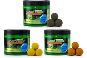 Tandem Baits Carp Food Perfection Hookers, D'appâts pour carpes, Pêche de la Carpe, Peche, Pop-Ups, Bouillette Carpe, Professionnel Accessoires de Pêche Carpe 18mm 120g