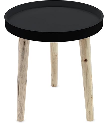 Davidi Design Chezelle Rond Salontafel Set Zwart/Brons bij