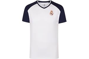 Real Madrid Mens T-Shirt Poly OFFICIAL Football Gift