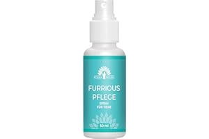 ADEMA NATURAL® FURRIOUS Pflege Spray - Fell Pflege für Tiere - schönes gepflegtes Fell - 50 ml Inhalt