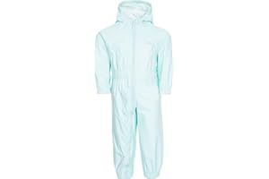 Trespass Pulsante Tuta antipioggia impermeabile con cappuccio Unisex bambini