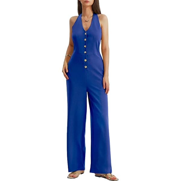 Salopette Jeans Femme Onsoyours - Style Boyfriend Slim - Imprimé Floral - Taille Grande - Printemps/Automne