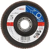Bosch Professional DIY Yelpaze Taşlama Diski (A&ccedil;ılı Taşlama Makineleri i&ccedil;in Farklı Malzemeler, Bombeli Model, Gran&uuml;lasyon 60)