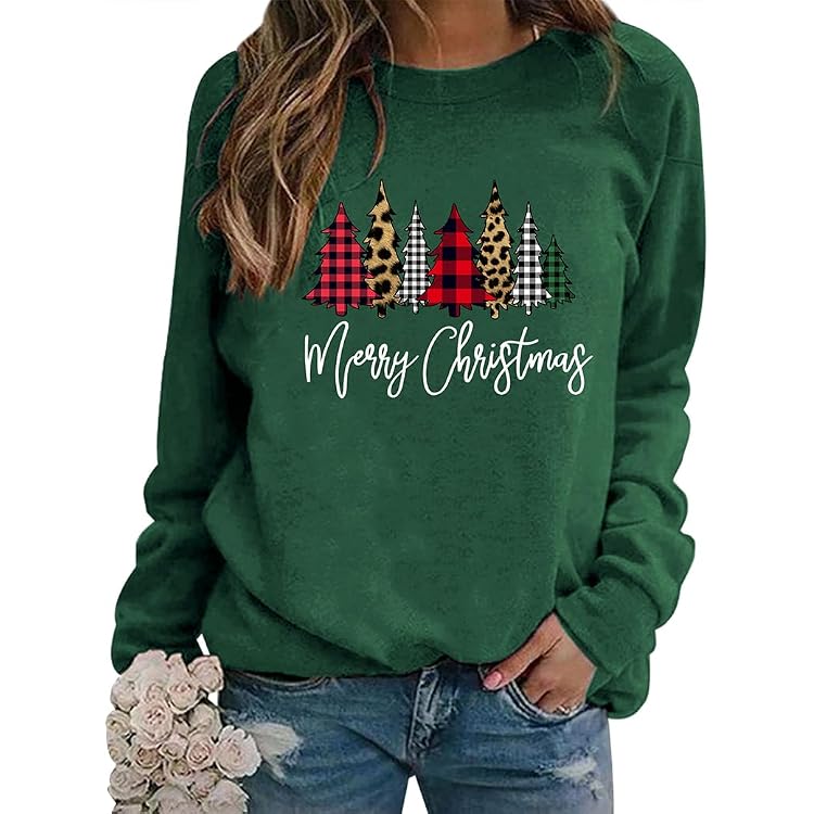 Pull De Noël Moche Femme – Sweat Imprimé Gnome, Coupe Oversize, Manches Longues, Polaire Douce