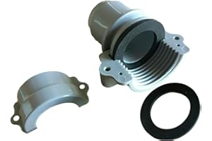 Online Trade Counter Lay Z Lazy Spa Compatible Rubber Seal Set - 2 Piece Airjet Heater Pumps Kit for B/C Coupling, 1 Filter Nut Seal Included. Replacement Hot Tub Seals for Leak Repairs. (Seals Only)