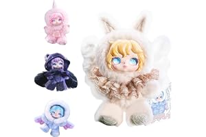 niannyyhouse Blindbox för mjuka dockor, Snow Trace Whispers-serien, 16,8 cm, söta samlarobjekt (1 st)