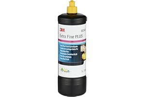 3M Perfect-it Extra Fine Plus Schleifpaste 80349 - zur Autopflege, Autopolitur, und Auto Aufbereitung - 1 Liter Flasche