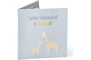 mintkind® "Caro Patenonkel, Du bist toll" Libro regalo per Patenonkel I Regalo per Patenonkel I Regalo per Patenonkel I Regalo per Compleanno o Natale da Patenonkel | Idea regalo