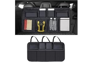 AYBEN Organisateur Coffre Voiture Rangement pour Renault Clio 5 | Clio 4 | Zoe | Captur 2 | Arkana | Kadjar | Megane 4 2019-2022