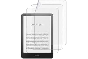 Cmeilau Tempered Glass Film Screen Protector Compatible With Kindle Paperwhite 7 Inch 12th Gen 2024 Tablet and Kindle Colorsoft,PET Protective Matte Screen Protector,Wear-resistant (Frosted PET)
