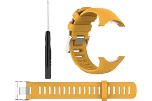 BoLuo Correa para Suunto D6 /D6i Novo,Bandas Correa Repuesto,Correas de Reloj,Silicona Reloj Recambio Brazalete Correa Repuesto Strap Wristband para Suunto D6 /D6i Novo/ D6i ZULU Dive Watch