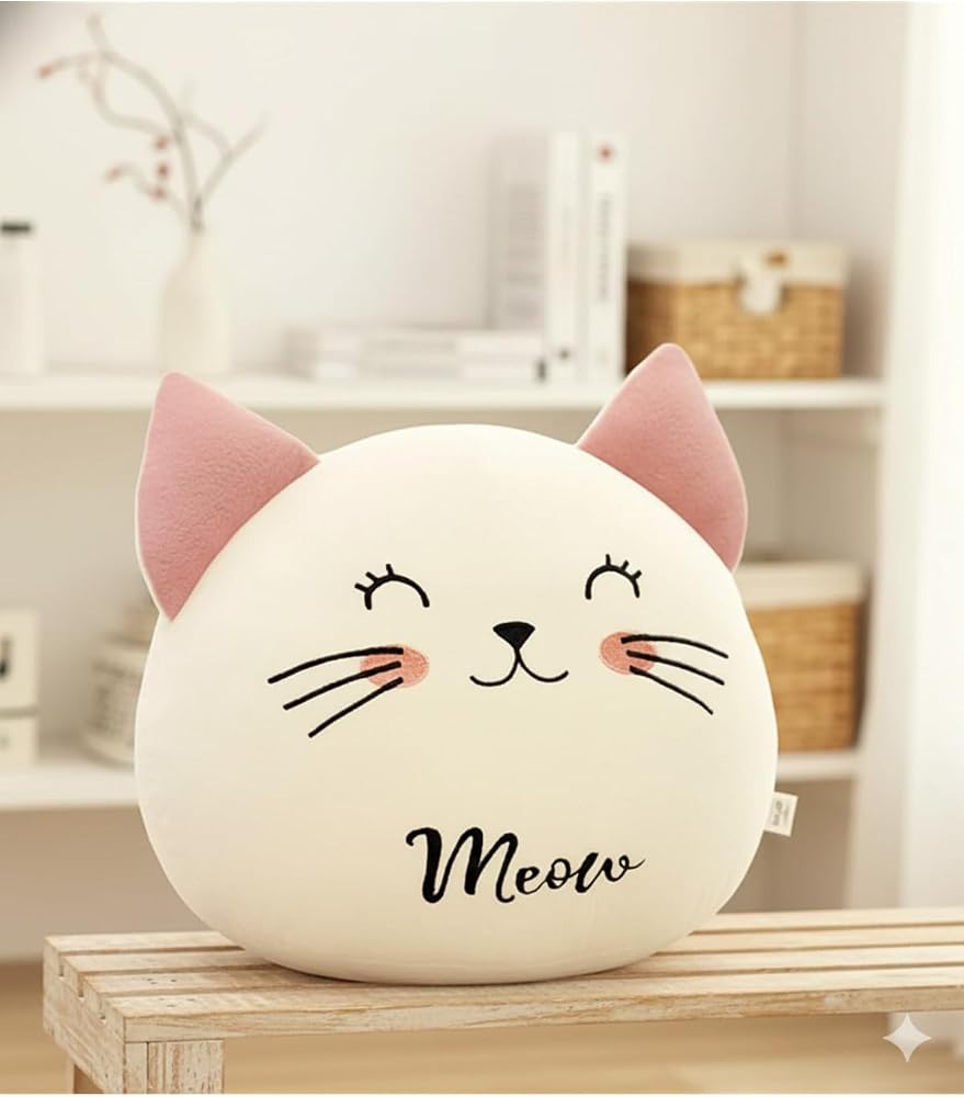 Sozzy Toys Sevimli Peluş Yastık, Pembe, Unisex
