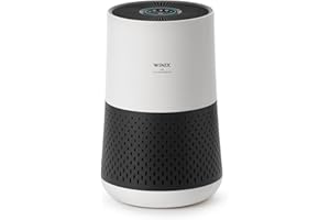 WINIX Compact Air Purifier for Bedroom Home, CADR 250 m³/h, 50m², HEPA & Carbon Filter removes Allergies, Pollen, Dust, Smoke, Air Cleaner with Air Quality Sensor, Sleep Mode