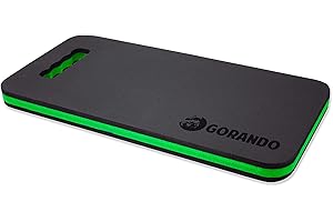 ‎GORANDO GORANDO® Premium Kniekissen |grün| Kniebrett | Knieunterlage - Ideal für die Arbeit in Werkstatt, Haus, Garten | Knieschoner, Knie-Matte, Sitz-Unterlage…