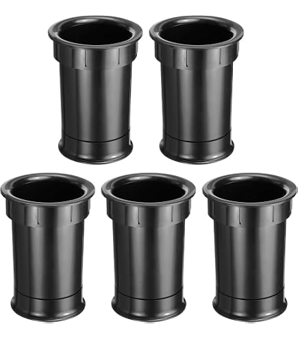 3 Stuks Luidspreker Basreflexbuis – 56 Mm Opening, 111 Mm Lang, ABS-kunststof, Voor Subwoofer En Luidsprekerboxen