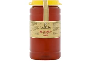 L'ABELLAMEL L’Abella Mel – Miel de tomillo 2kg – Miel natural recolectada en España