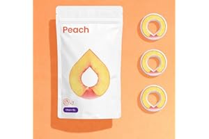 GENERISCH 3 x Air Up Pod Original Duft Pods mit Pfirsichgeschmack, Zubehör für Trinkflasche, aromatisierte Pads, 0 Kalorien, kein Zucker (Pfirsich)