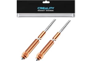 Creality Official K1/K1 Max/K1C/K1 SE Nozzles, Upgrade Unicorn Nozzles Kit, Original K1 Accessory Hardened Steel Nozzle for K1 Series/Ender 3 V3/3 V3 Plus/3 V3 KE/3 V3 SE 3D Printers (0.4mm 2PCS)