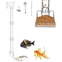 Mangiatoia Per Acquario Regolabile - Tubo Alimentazione Per Pesci E Gamberetti - Foto 3