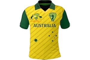 LTG PRO Cricket T-Shirt Sports Jersey Top – Men Women Unisex Short Sleeve Cricket Shirt for Australia, India, Pakistan, England, Afghanistan, Sri Lanka – Breathable Lightweight Sportswear