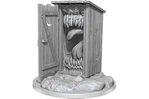 WizKids Mimic géant Figure de jeu Tabletop Gris Plastique Dragon Miniature Figure Géante