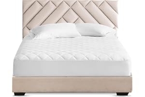 Sunshine Comforts Microfiber Mattress Protector Single Quilted-Non- Allergenic & Breathable Super Absorbent Deep Single Mattress Protector Washable Mattress Protector Single Bed (90 x 190cm)