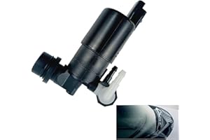 BATHEIDON Alta qualità e facile installazione della pompa rondella tergicristallo anteriore e posteriore per Peugeot 106, 207, 307, 308 e C2, C3, C4, C5, C8, sostituzione OE 9643447980 6434.75.