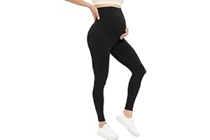 BABYGO® Aternity Leggings TriStretchu2122 For Pregnant Woen Pregnancy Cofort Wear. Sealess