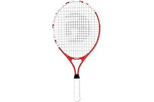 Gamma Quick 21 Raquette de Tennis pour Enfants, Rouge/Blanc, 0 rgjqk23